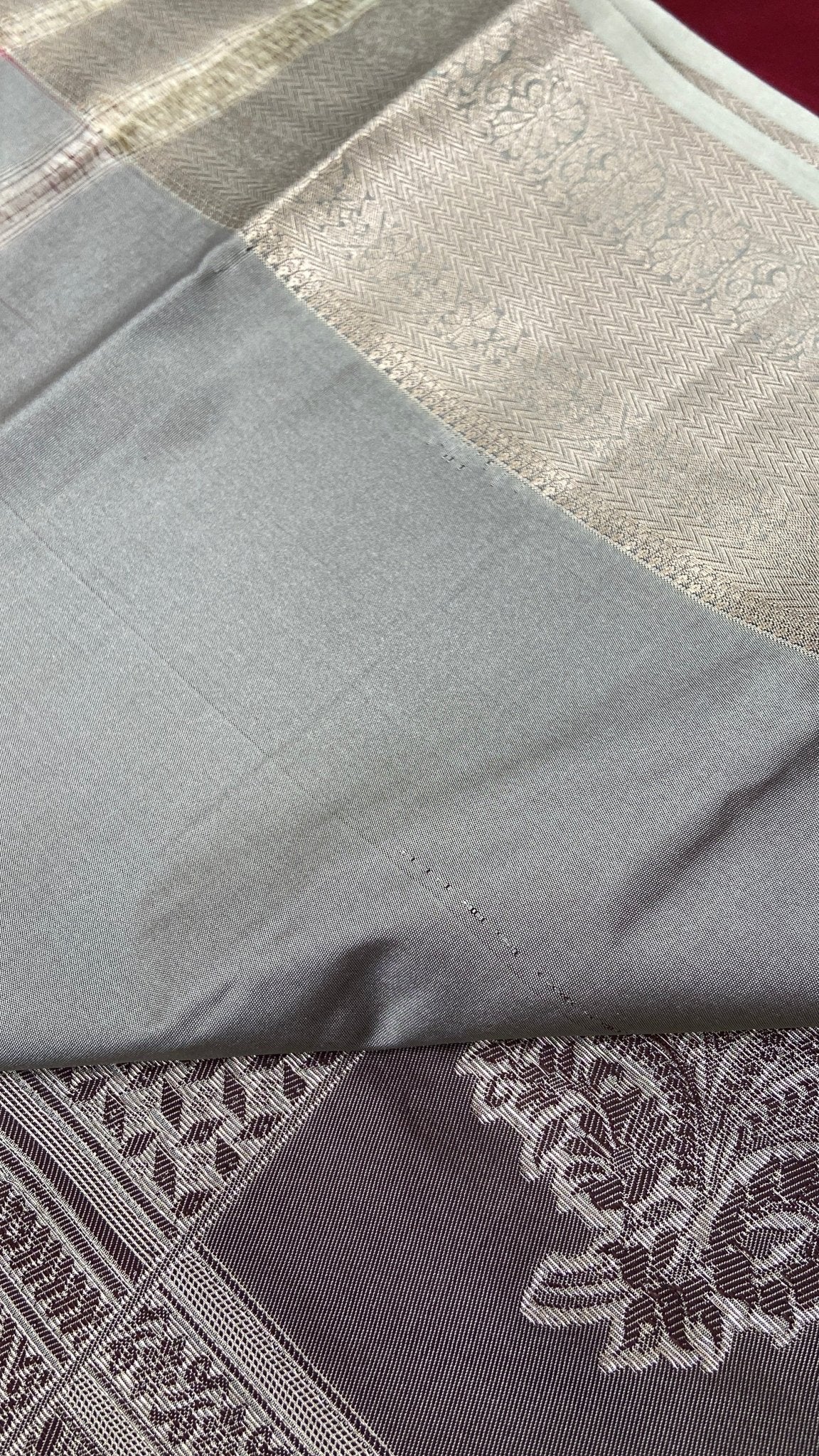 Premium Bridal Semi Kanchipuram Silk Saree - Kanjeevaram Silk Mandir