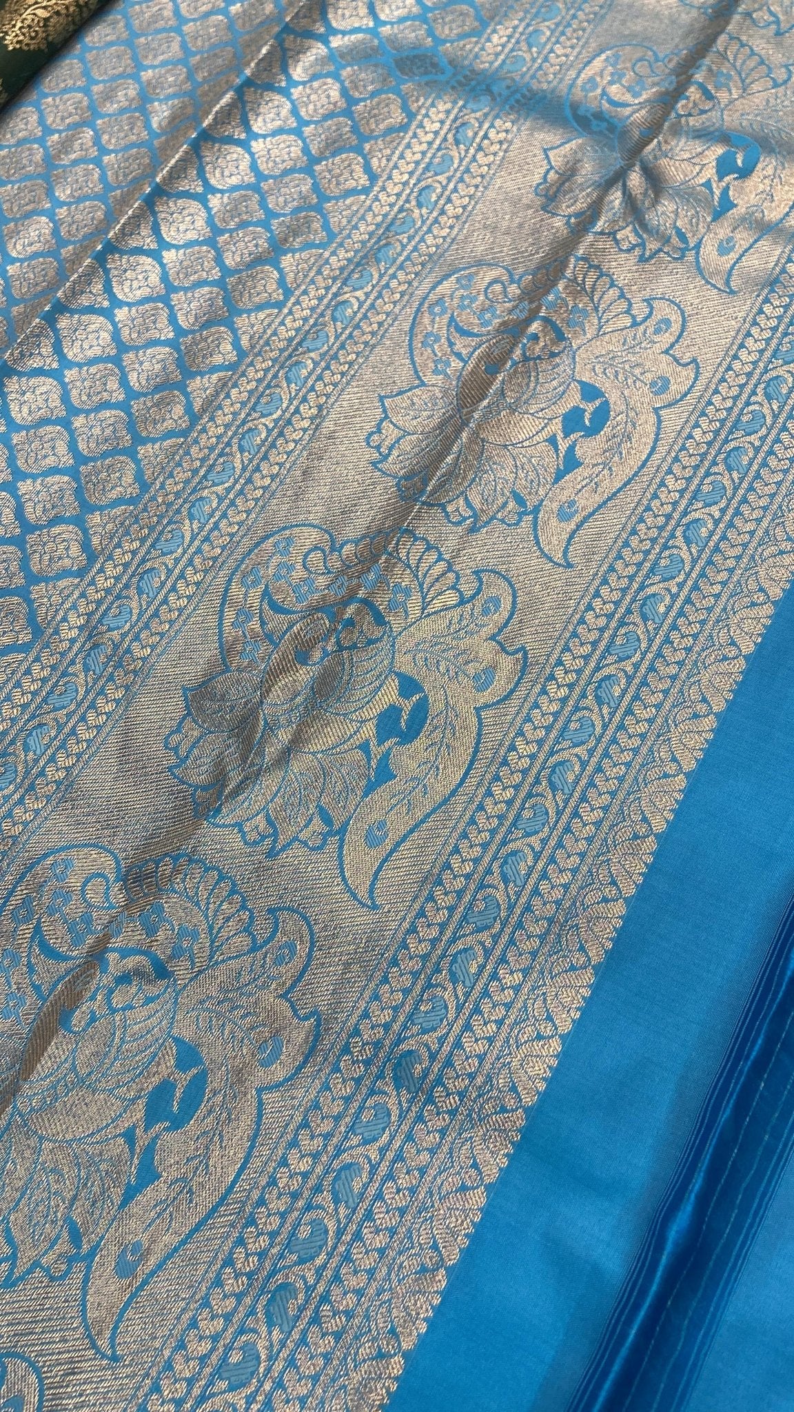 Premium bridal semi Kanchipuram silk saree - Kanjeevaram Silk Mandir