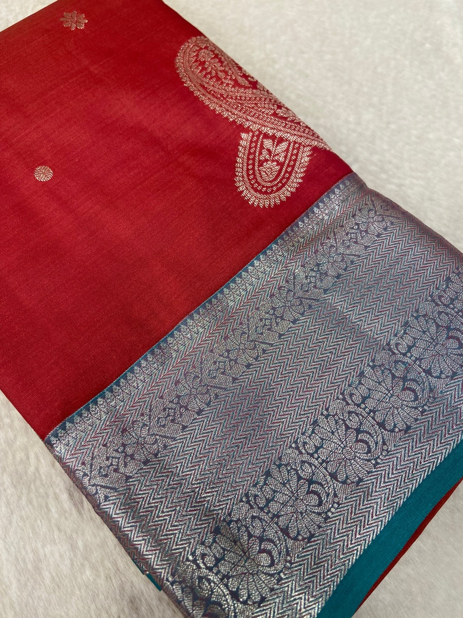 Premium Bridal Semi Kanchipuram Silk Saree - Kanjeevaram Silk Mandir