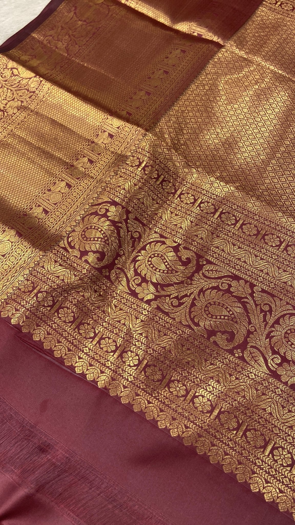 Premium Bridal Semi Kanchipuram Silk Saree - Kanjeevaram Silk Mandir