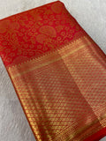 Premium Bridal Semi Kanchipuram Silk Saree - Kanjeevaram Silk Mandir