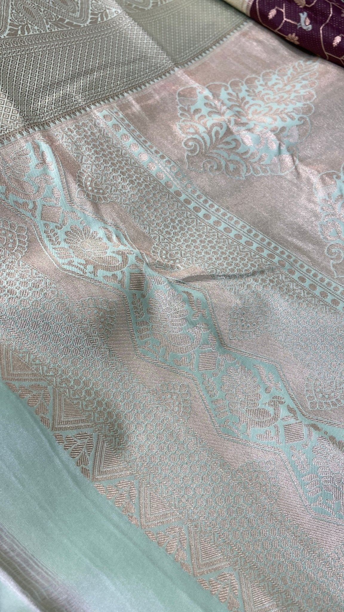 Premium Bridal Semi Kanchipuram Silk Saree - Kanjeevaram Silk Mandir