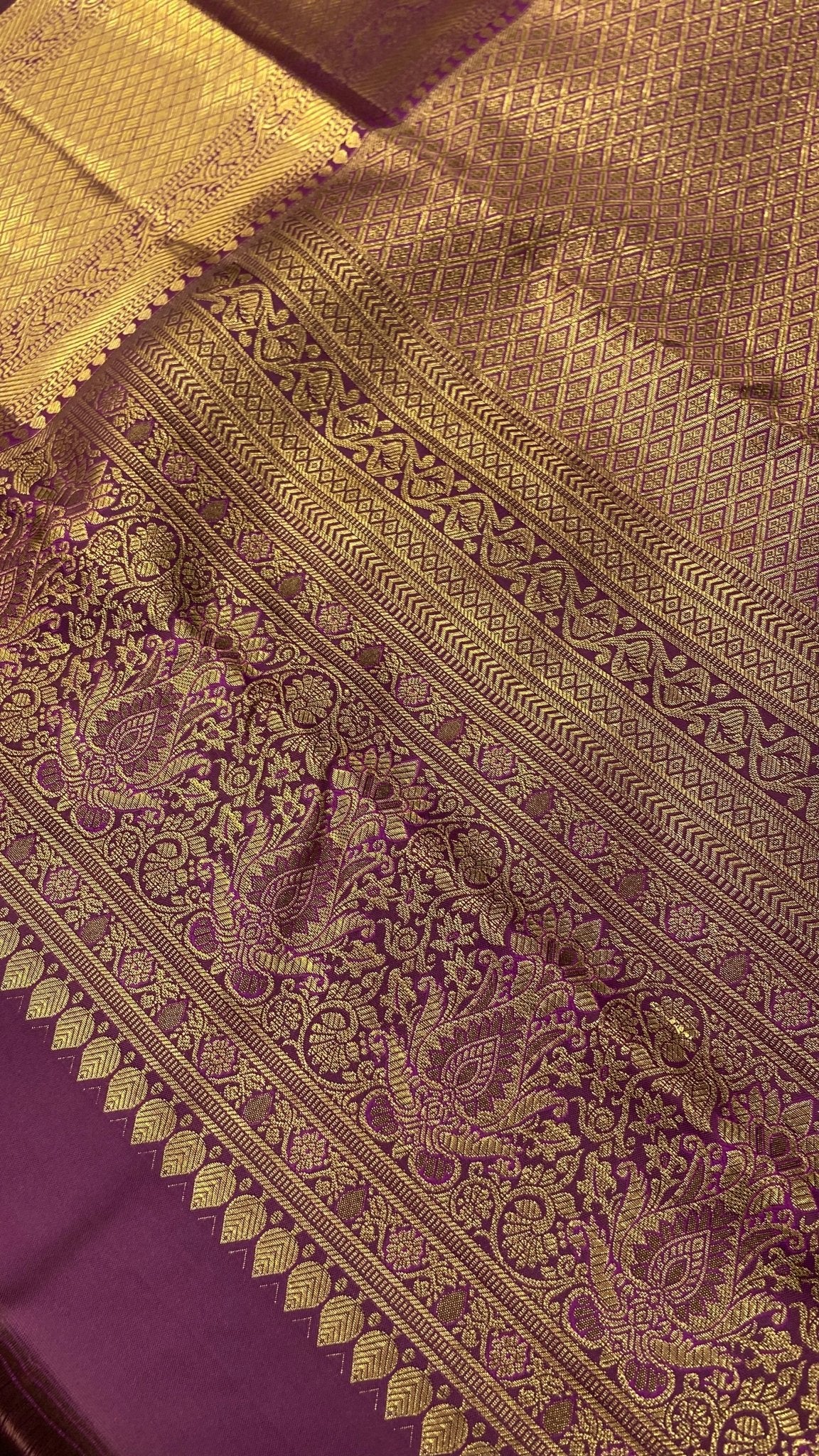 Premium Bridal Semi Kanchipuram Silk Saree - Kanjeevaram Silk Mandir