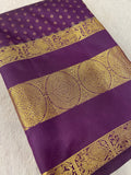 Premium Bridal Semi Kanchipuram Silk Saree - Kanjeevaram Silk Mandir