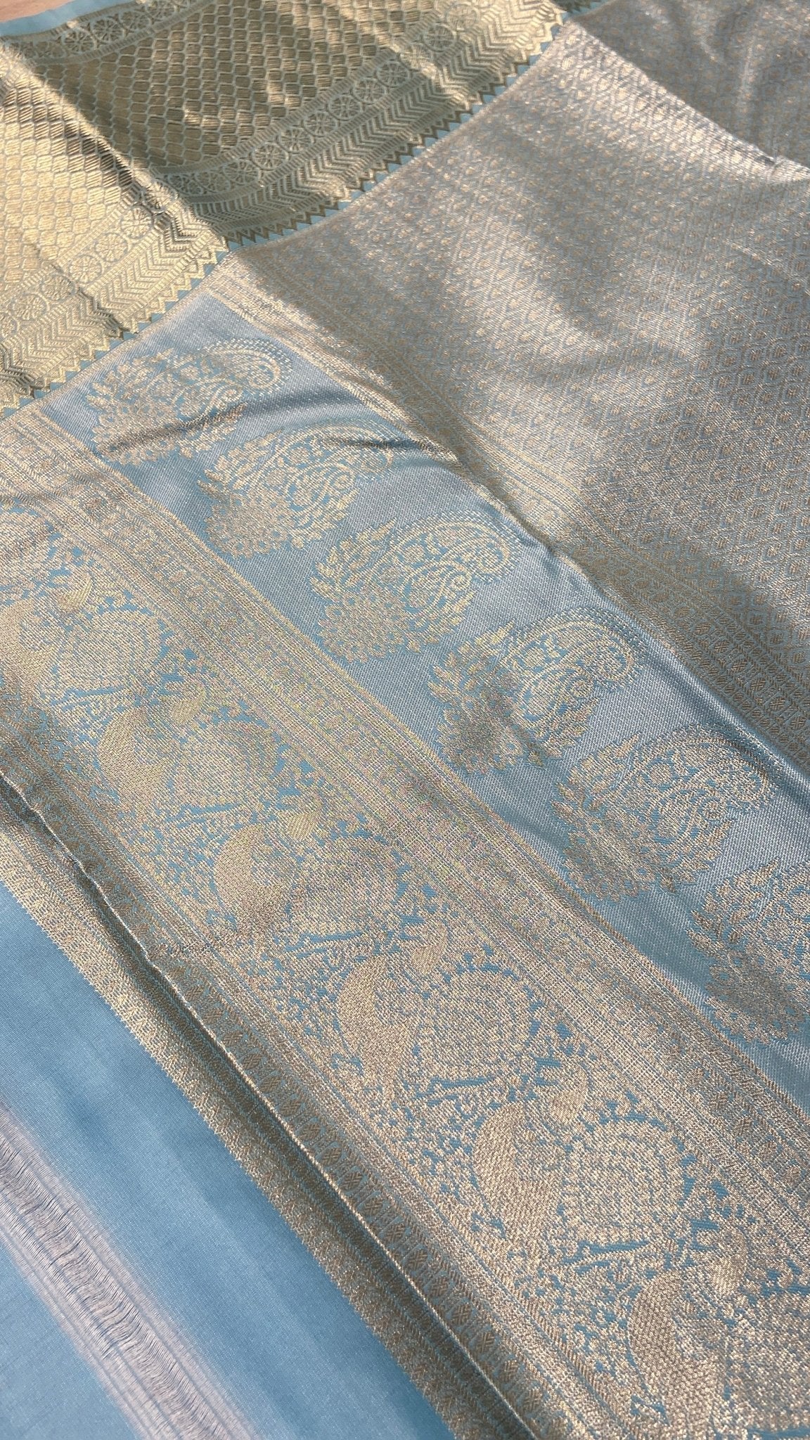 Premium Bridal Semi Kanchipuram Silk Saree - Kanjeevaram Silk Mandir