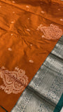 Premium Bridal Semi Kanchipuram Silk Saree - Kanjeevaram Silk Mandir