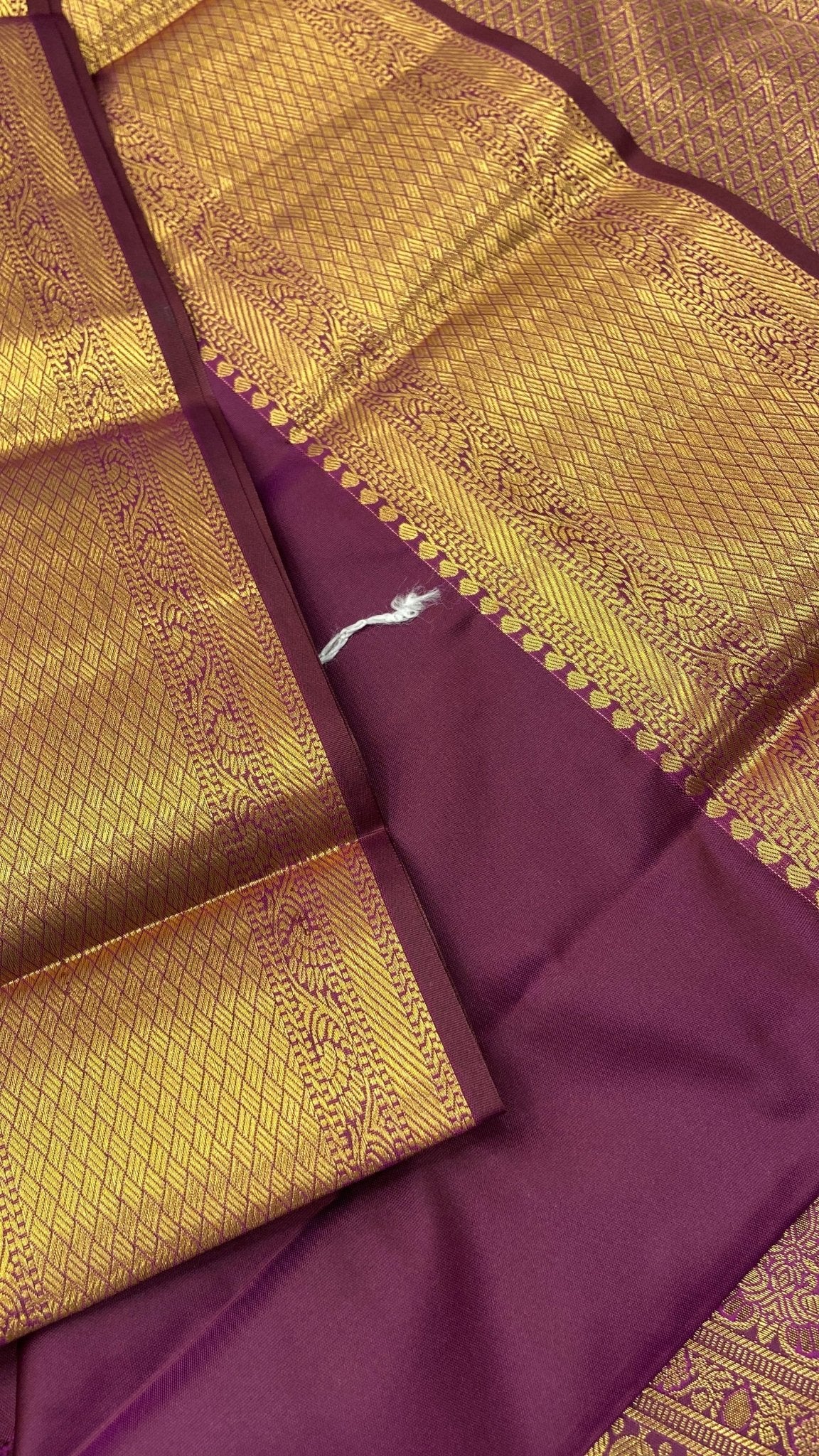 Premium Bridal Semi Kanchipuram Silk Saree - Kanjeevaram Silk Mandir