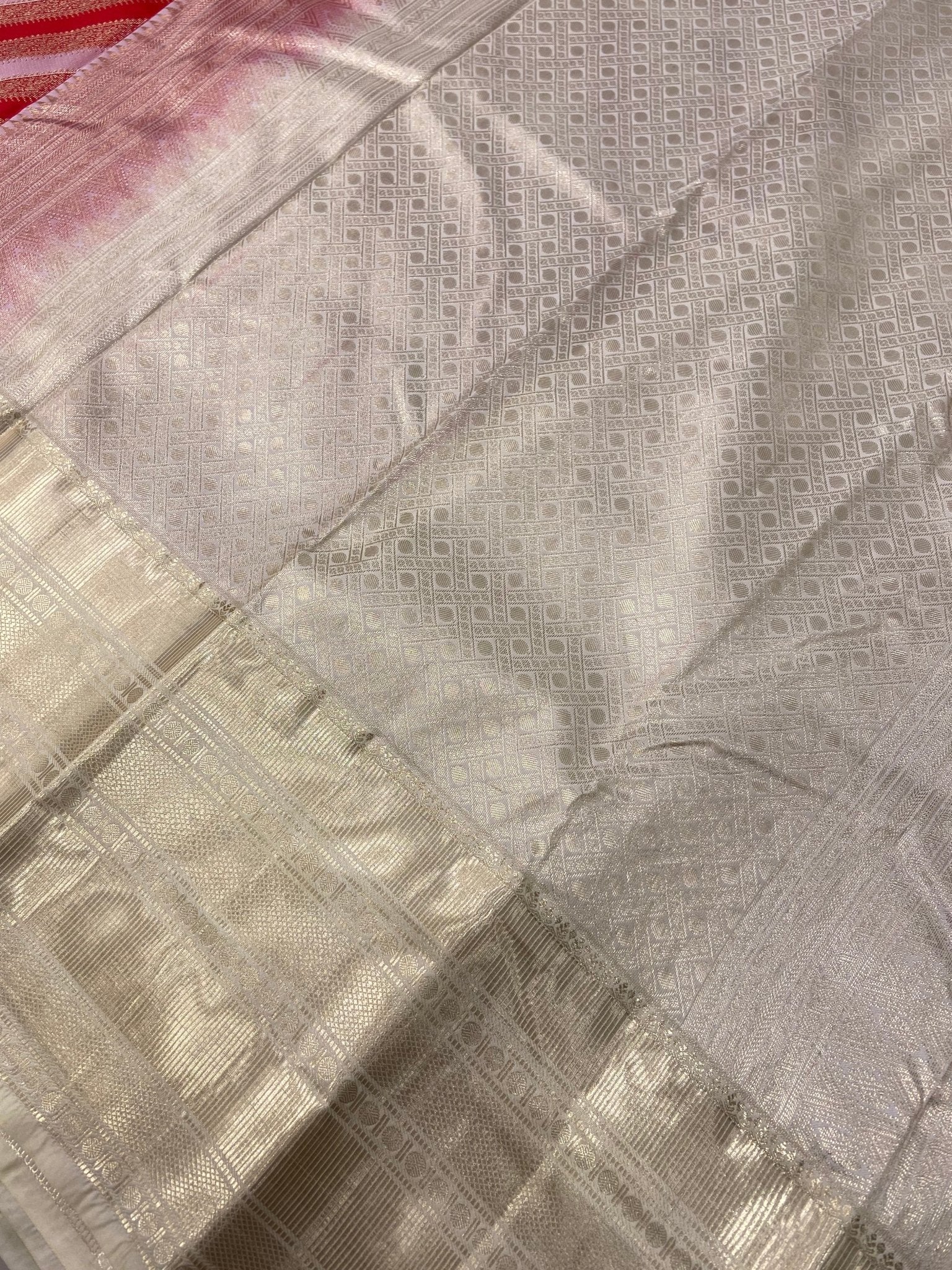 Premium Bridal Semi Kanchipuram Silk Saree - Kanjeevaram Silk Mandir