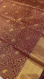 Premium Bridal Semi Kanchipuram Silk Saree - Kanjeevaram Silk Mandir