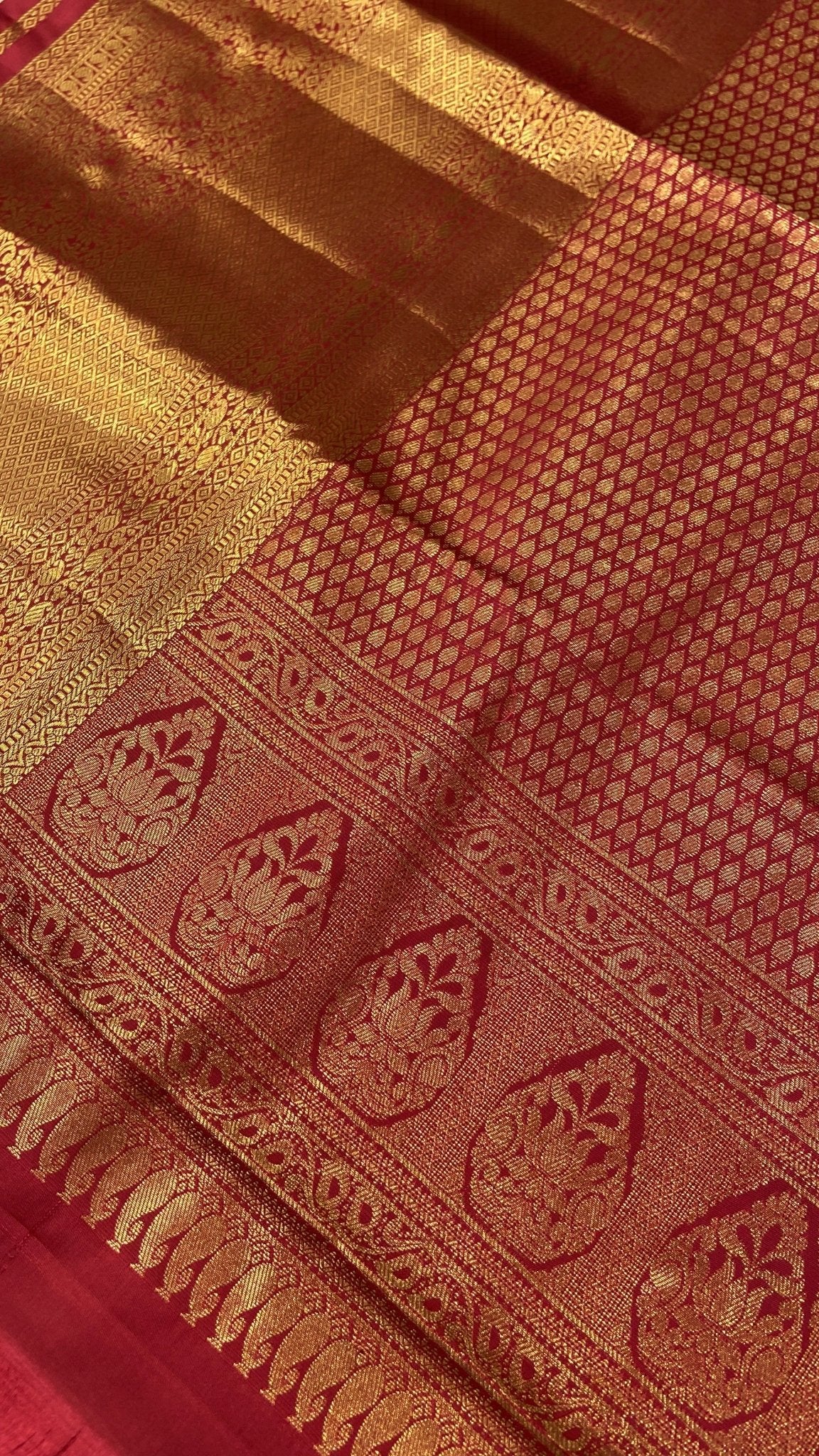 Premium Bridal Semi Kanchipuram Silk Saree - Kanjeevaram Silk Mandir