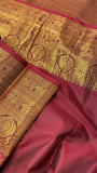 Premium Bridal Semi Kanchipuram Silk Saree - Kanjeevaram Silk Mandir