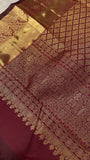 Premium Bridal Semi Kanchipuram Silk Saree - Kanjeevaram Silk Mandir