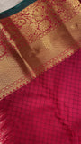 Premium Bridal Semi Kanchipuram Silk Saree - Kanjeevaram Silk Mandir