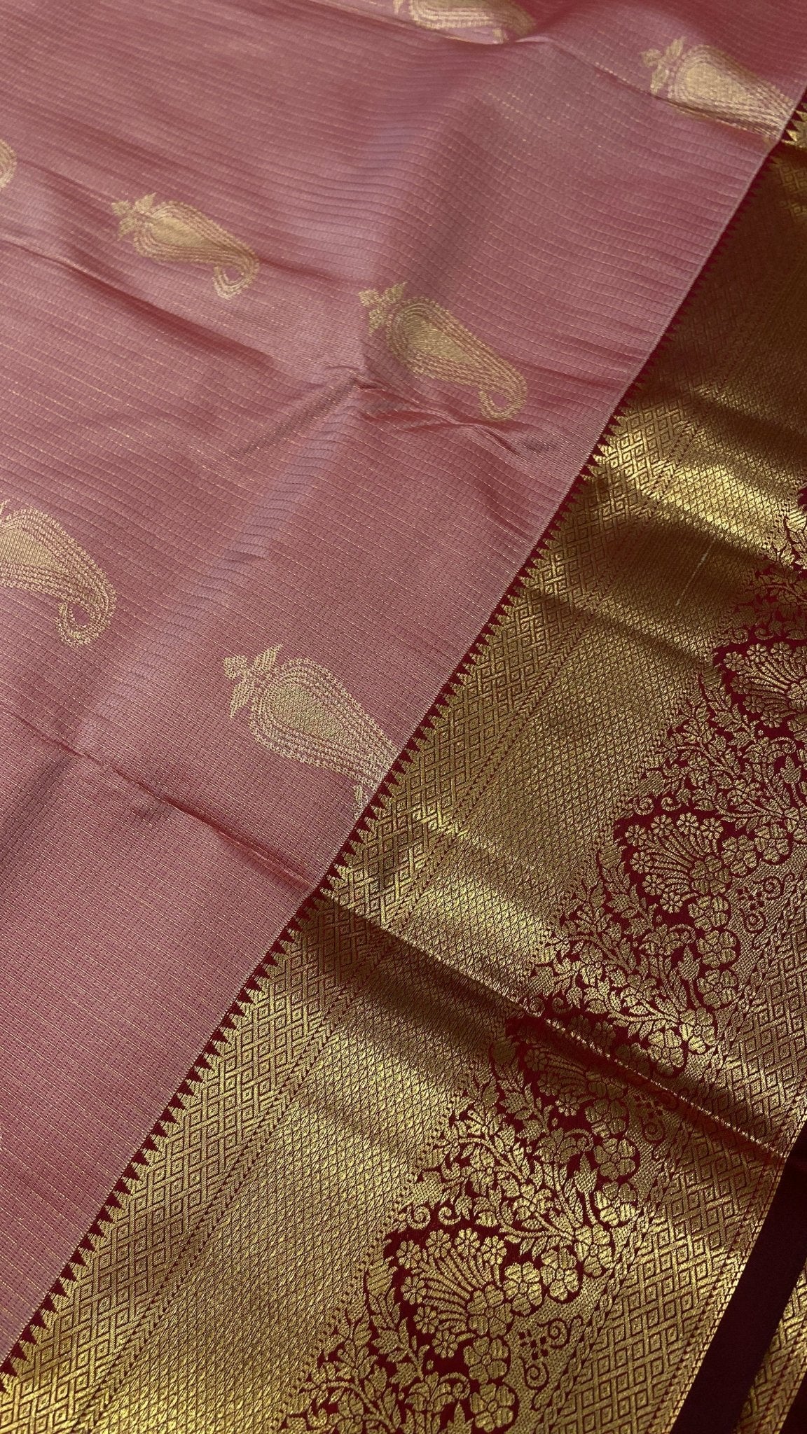 Premium Bridal Semi Kanchipuram Silk Saree - Kanjeevaram Silk Mandir