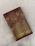 Premium Bridal Semi Kanchipuram Silk Saree - Kanjeevaram Silk Mandir