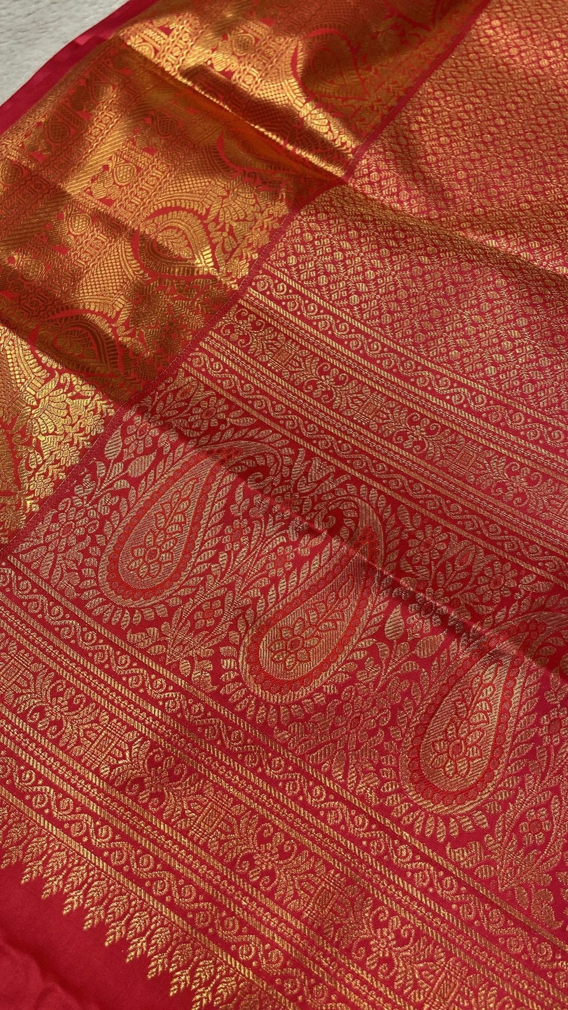 Premium Bridal Semi Kanchipuram Silk Saree - Kanjeevaram Silk Mandir