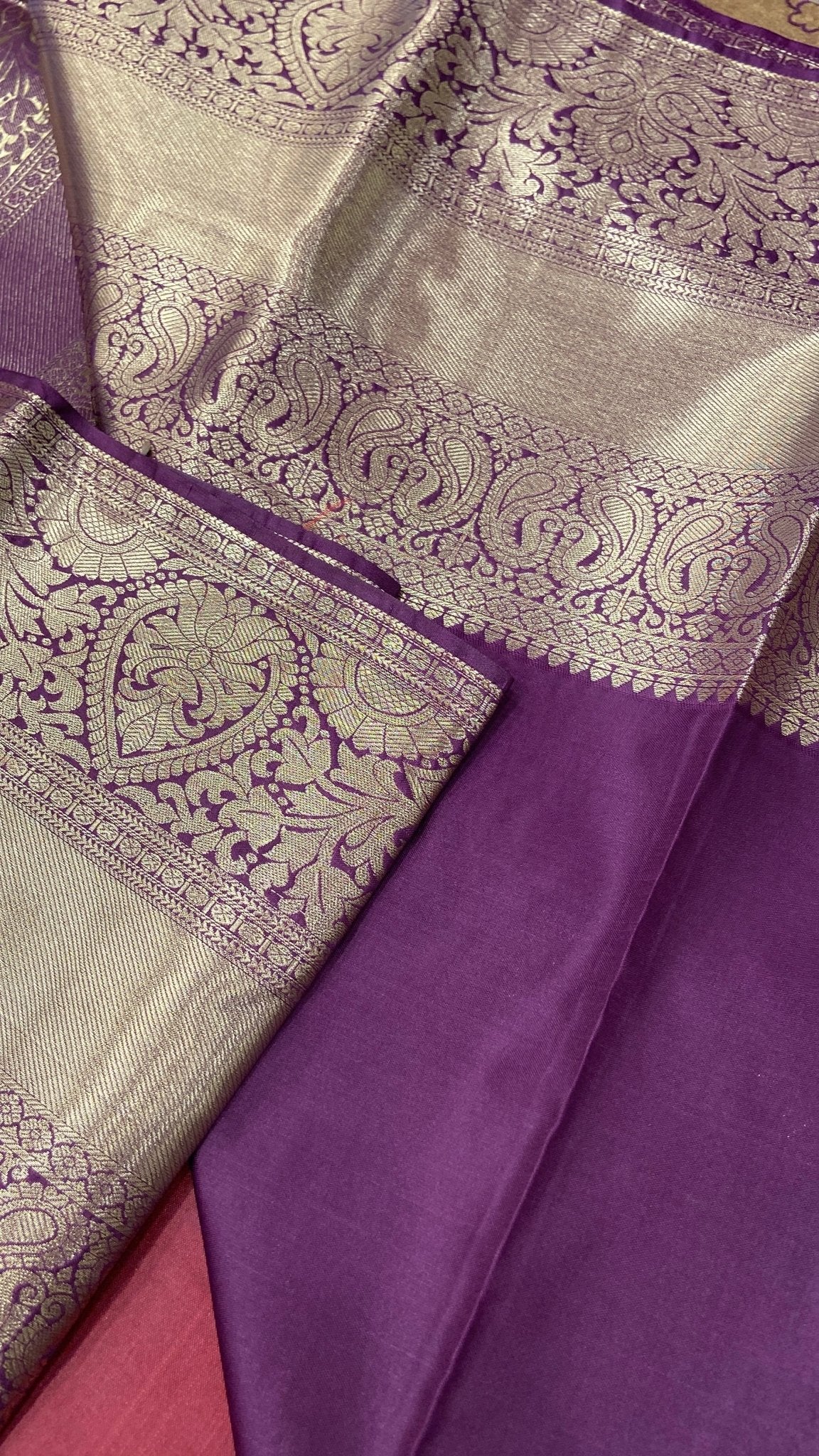 Premium Bridal Semi Kanchipuram Silk Saree - Kanjeevaram Silk Mandir