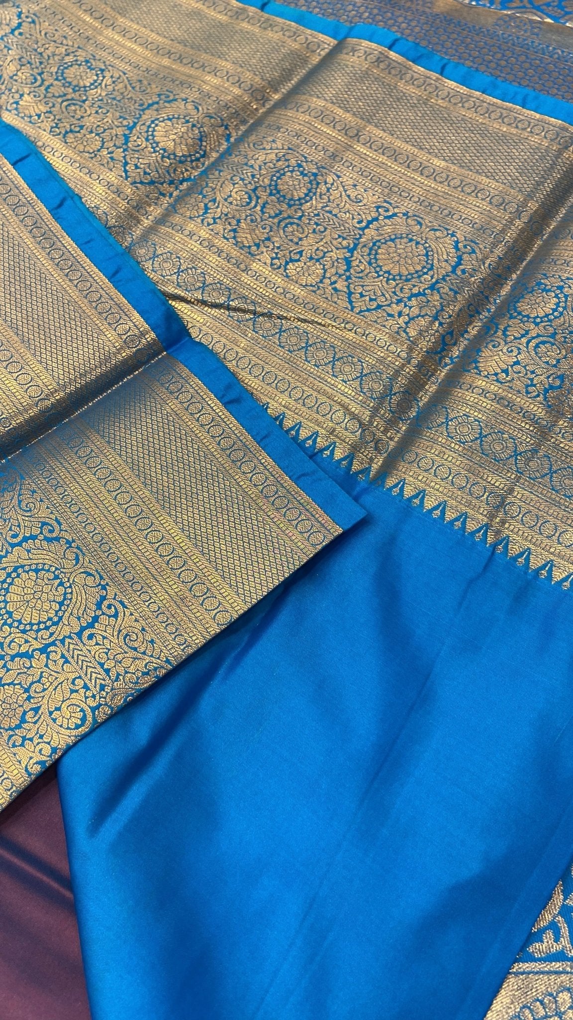 Premium Bridal Semi Kanchipuram Silk Saree - Kanjeevaram Silk Mandir