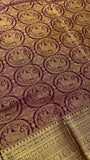 Premium Bridal Semi Kanchipuram Silk Saree - Kanjeevaram Silk Mandir