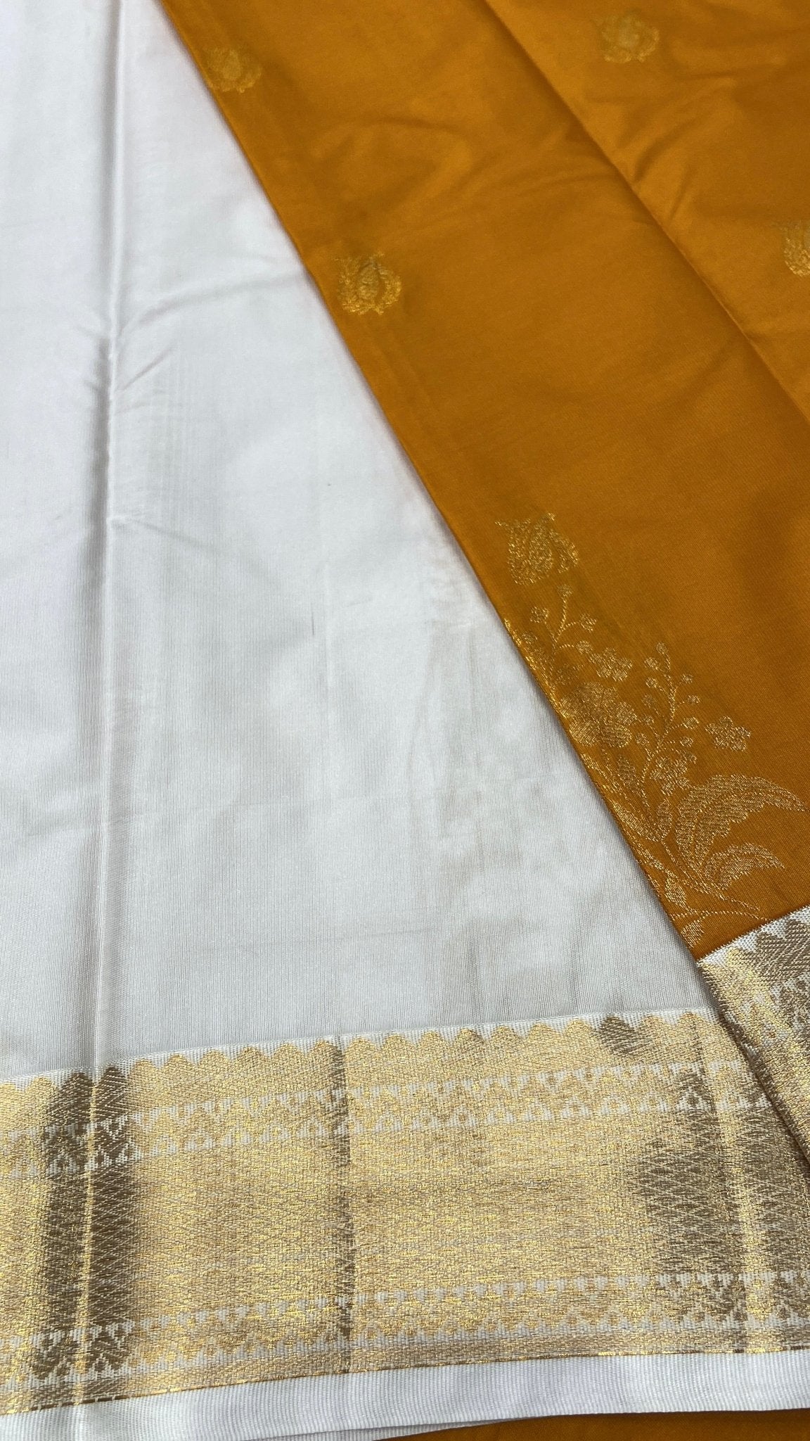 Premium Bridal Semi Kanchipuram Silk Saree - Kanjeevaram Silk Mandir