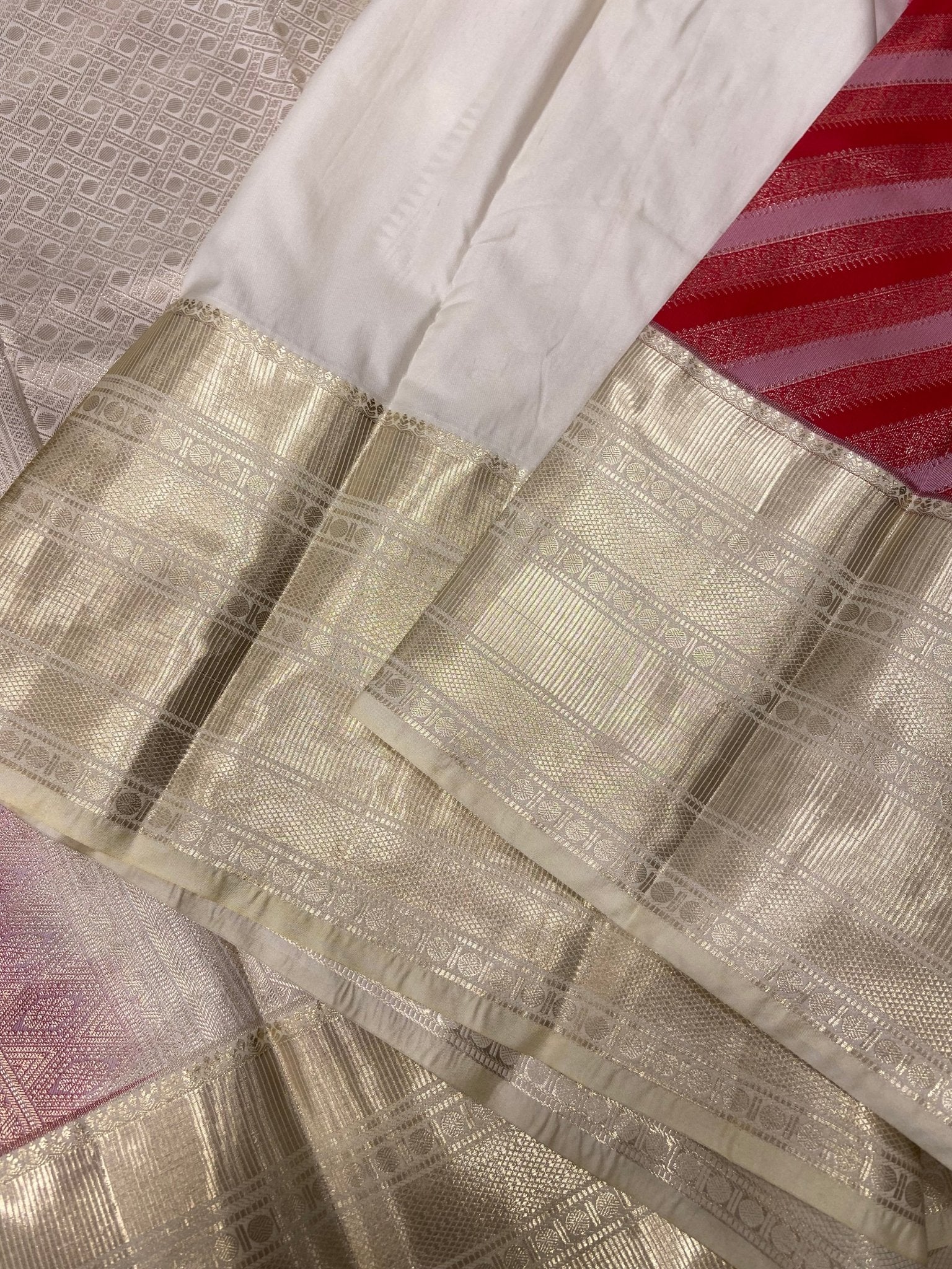 Premium Bridal Semi Kanchipuram Silk Saree - Kanjeevaram Silk Mandir