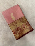 Premium Bridal Semi Kanchipuram Silk Saree - Kanjeevaram Silk Mandir