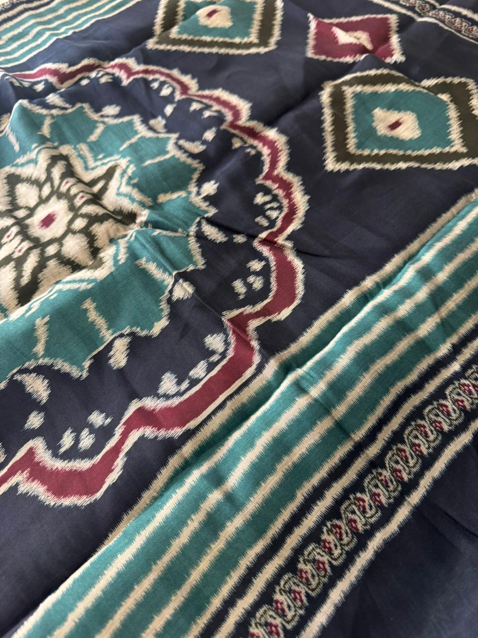 Premium Butter cotton saree🦢💙 - Kanjeevaram Silk Mandir