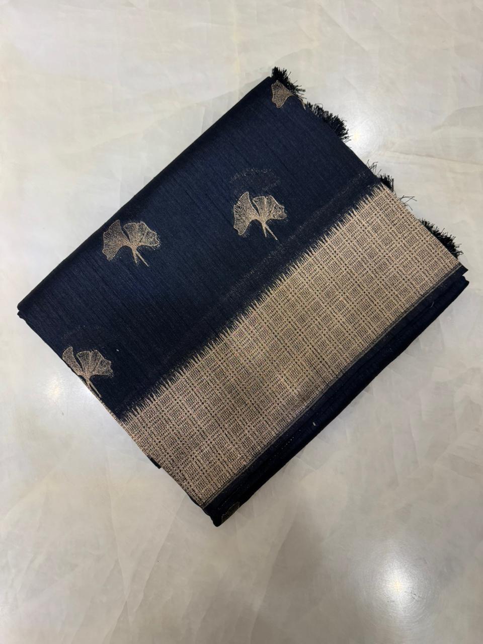 Premium butter crepe silk saree - Kanjeevaram Silk Mandir
