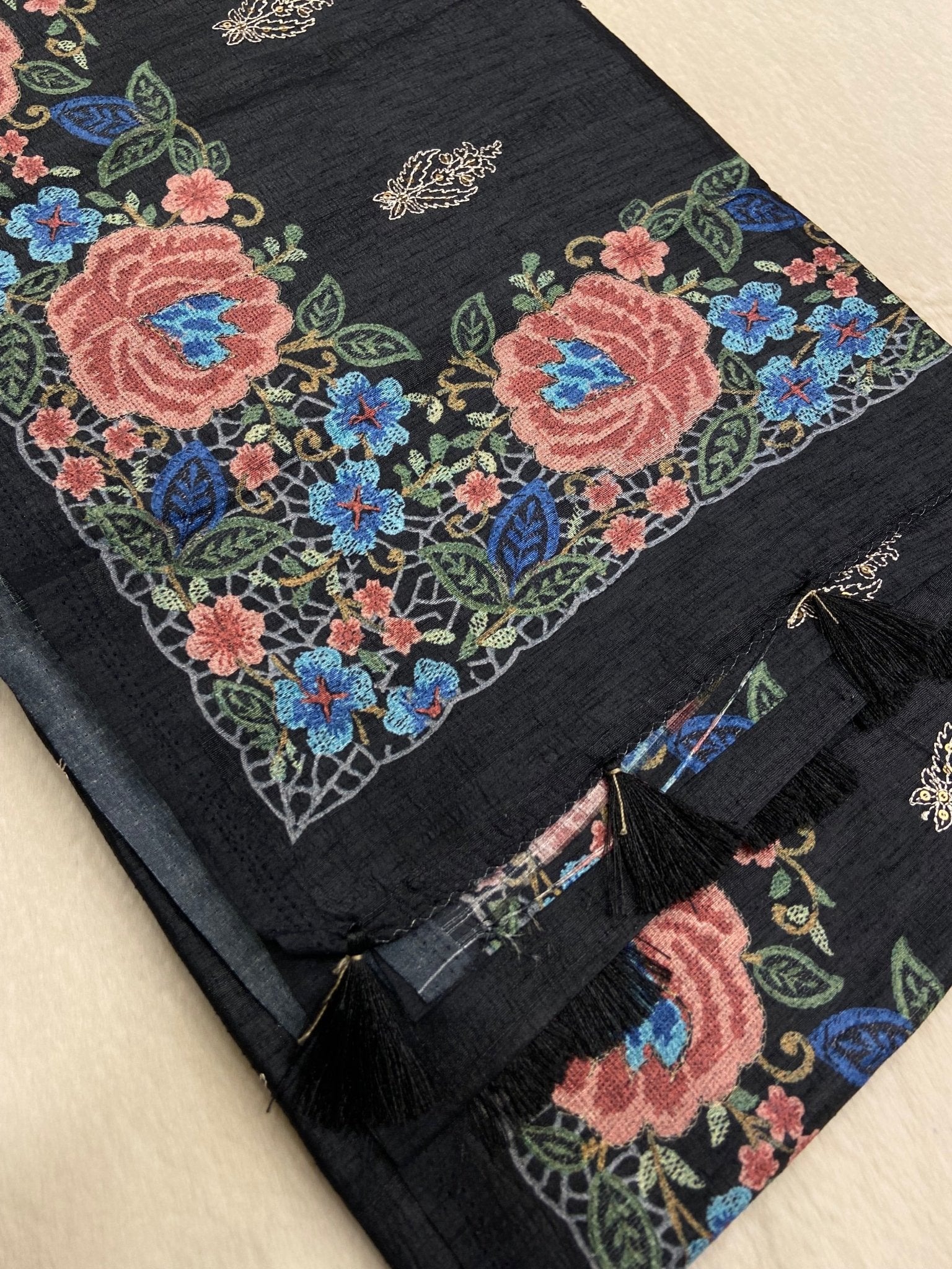 Premium Butter Silk Saree - Kanjeevaram Silk Mandir