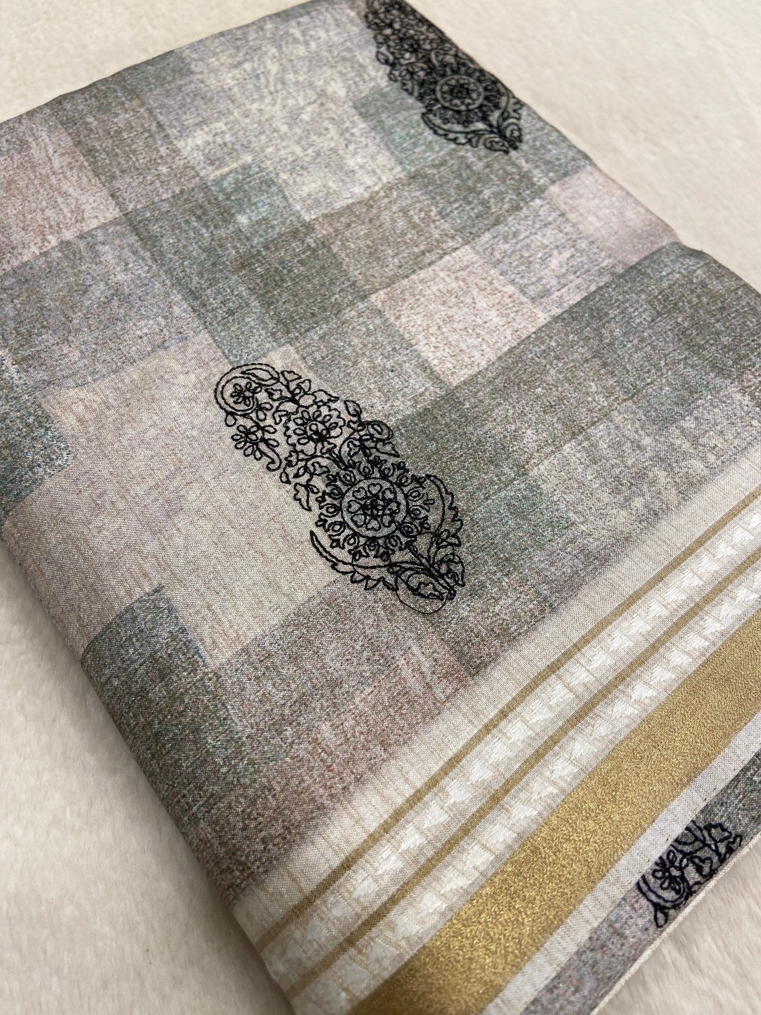 Premium Butter Silk Saree💚 - Kanjeevaram Silk Mandir
