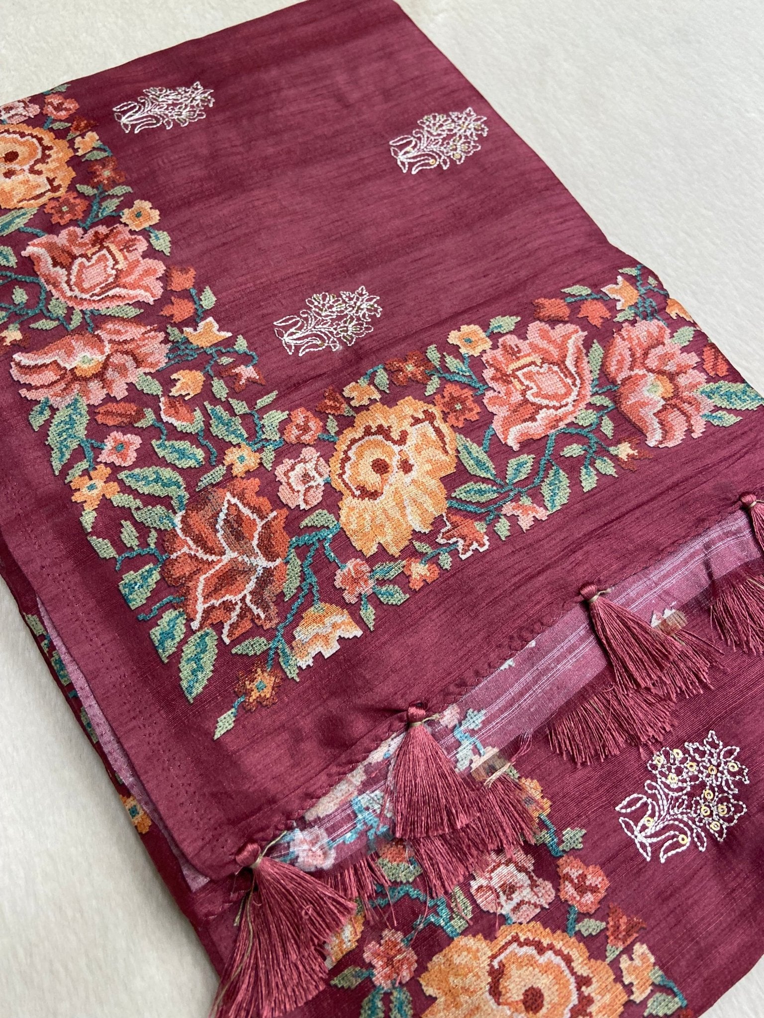Premium Butter Silk Saree - Kanjeevaram Silk Mandir