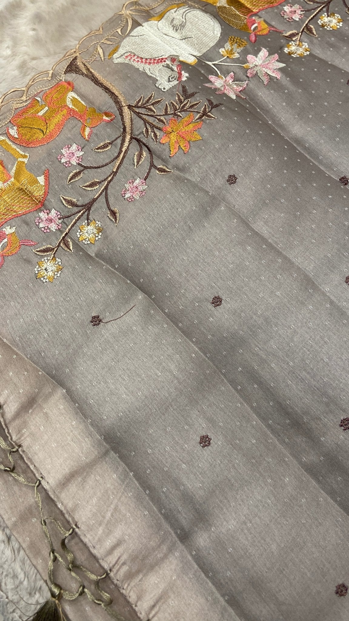 Premium Butter Silk Saree - Kanjeevaram Silk Mandir