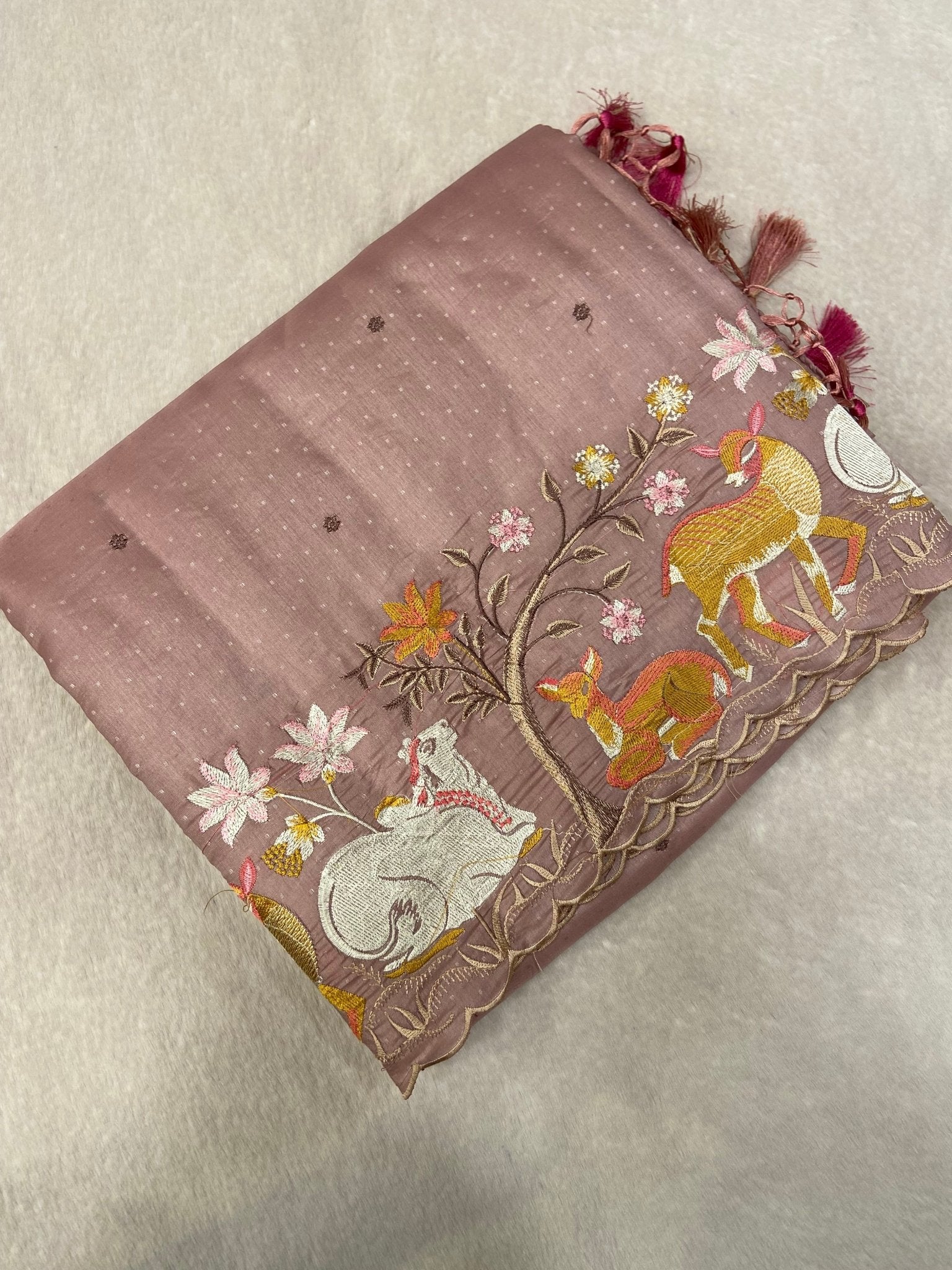 Premium Butter Silk Saree - Kanjeevaram Silk Mandir