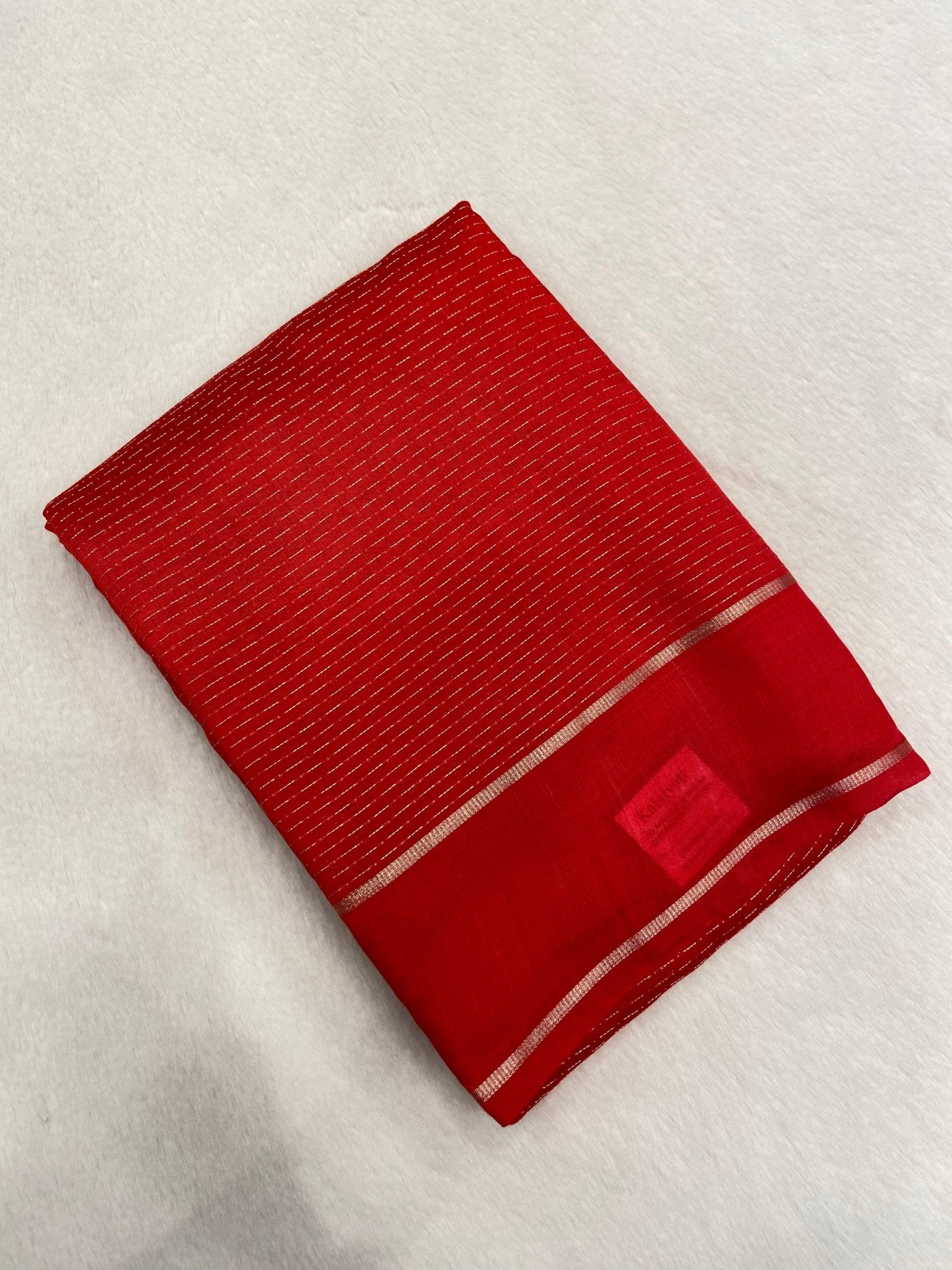 Premium Chanderi Saree - Kanjeevaram Silk Mandir
