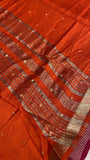 Premium Chanderi Saree - Kanjeevaram Silk Mandir