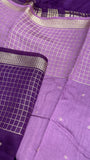 Premium Chanderi Saree - Kanjeevaram Silk Mandir