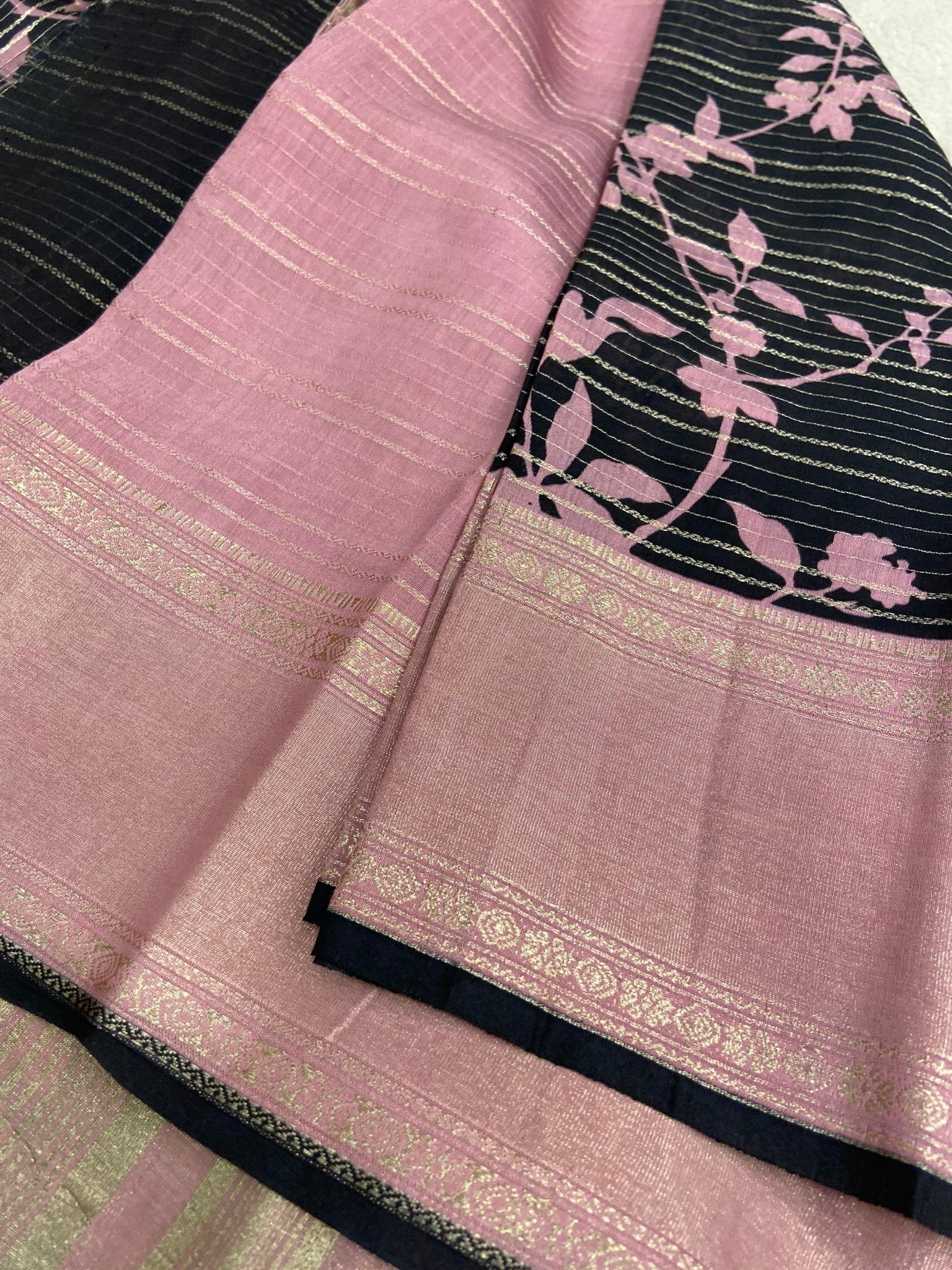 Premium Chanderi Saree ✨ - Kanjeevaram Silk Mandir