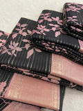 Premium Chanderi Saree ✨ - Kanjeevaram Silk Mandir