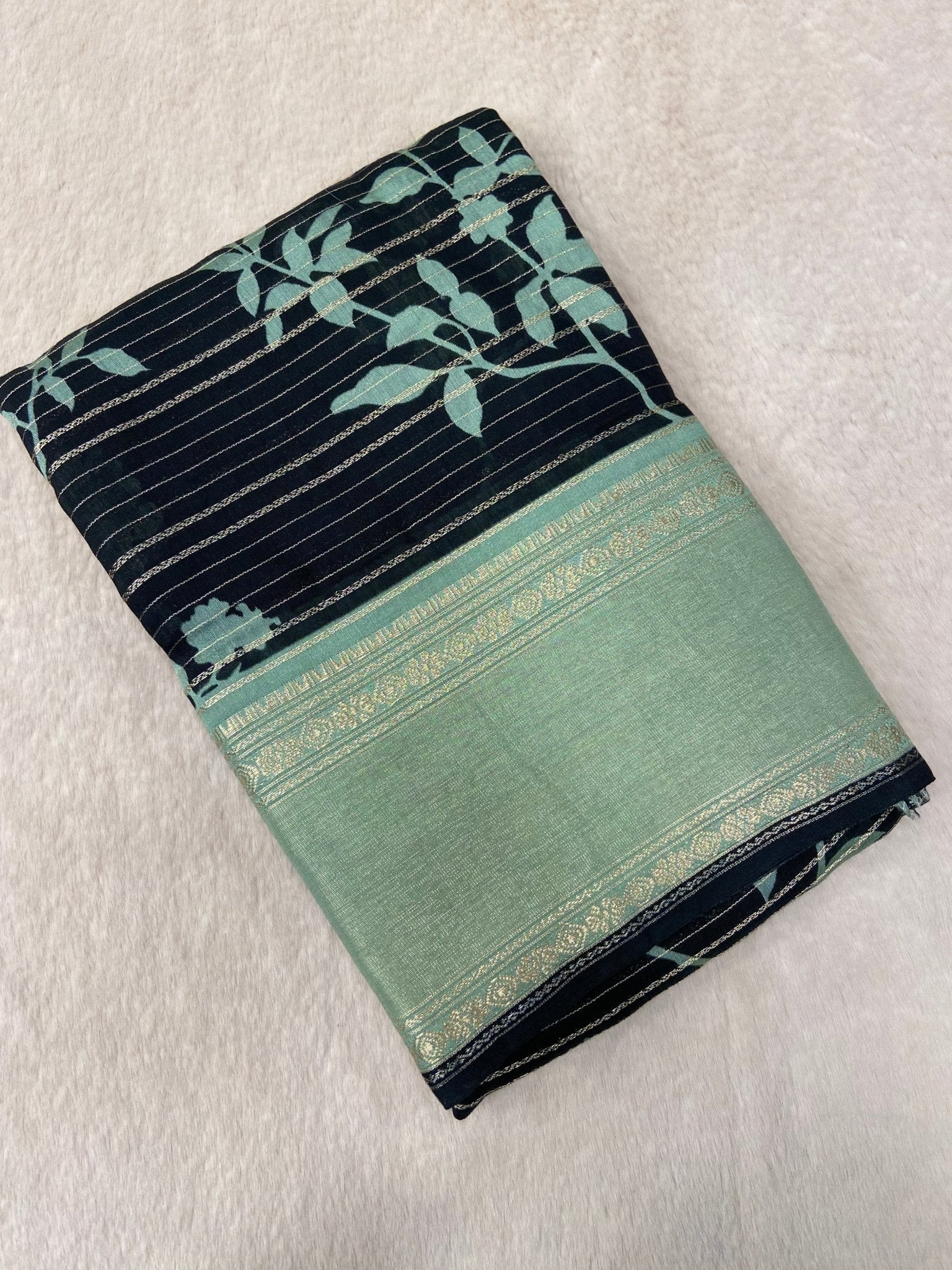 Premium Chanderi Saree ✨ - Kanjeevaram Silk Mandir
