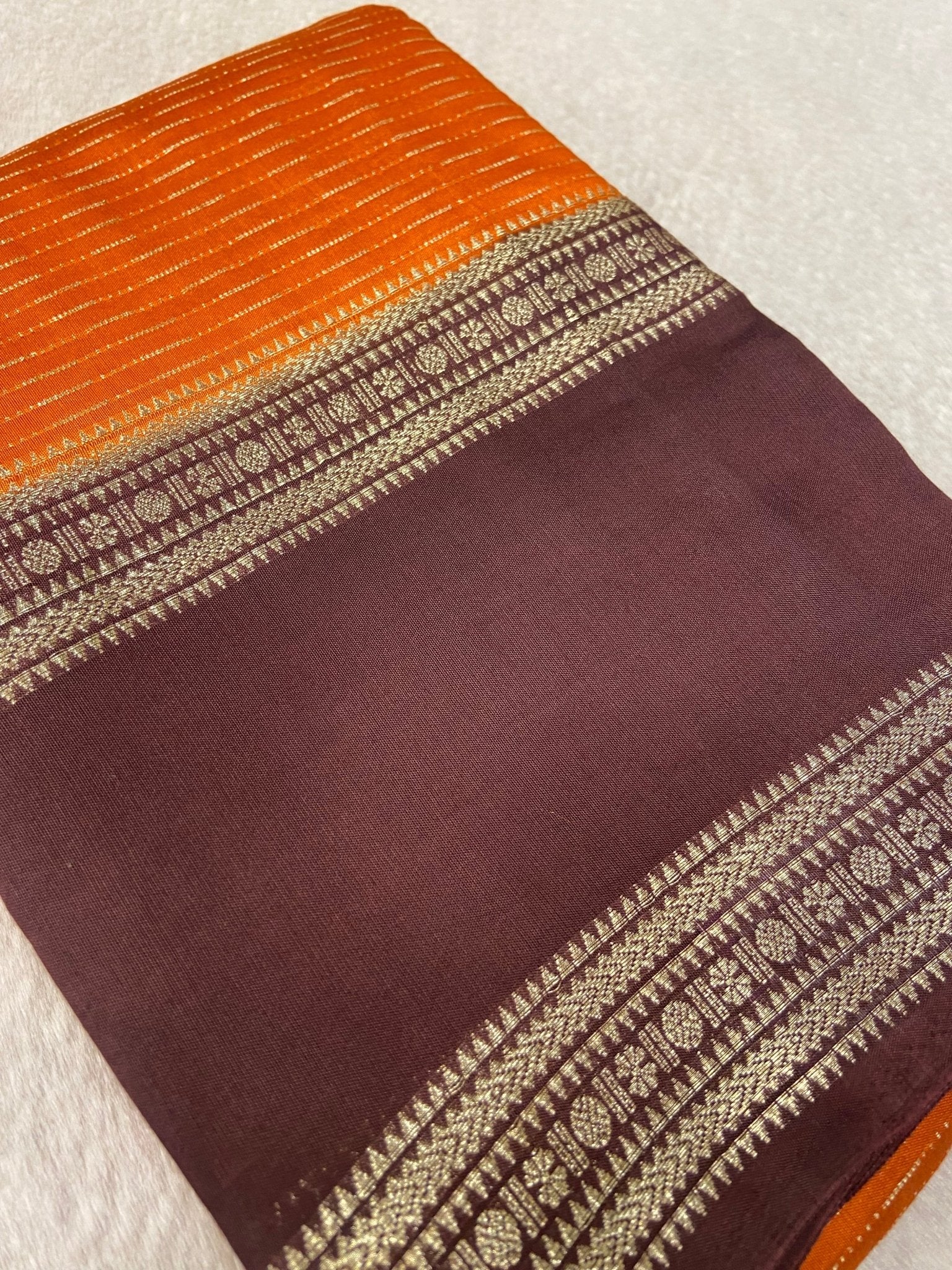 Premium Chanderi Silk Saree - Kanjeevaram Silk Mandir