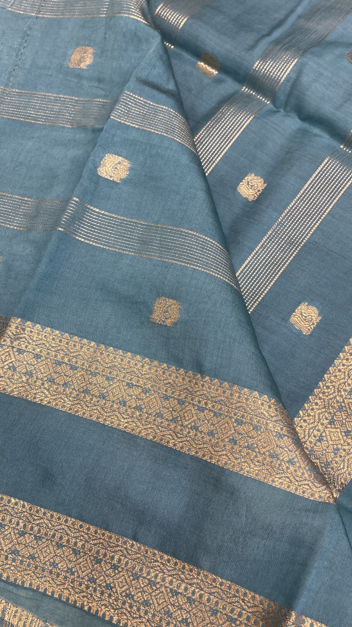 Premium Chanderi Silk Saree✨ - Kanjeevaram Silk Mandir