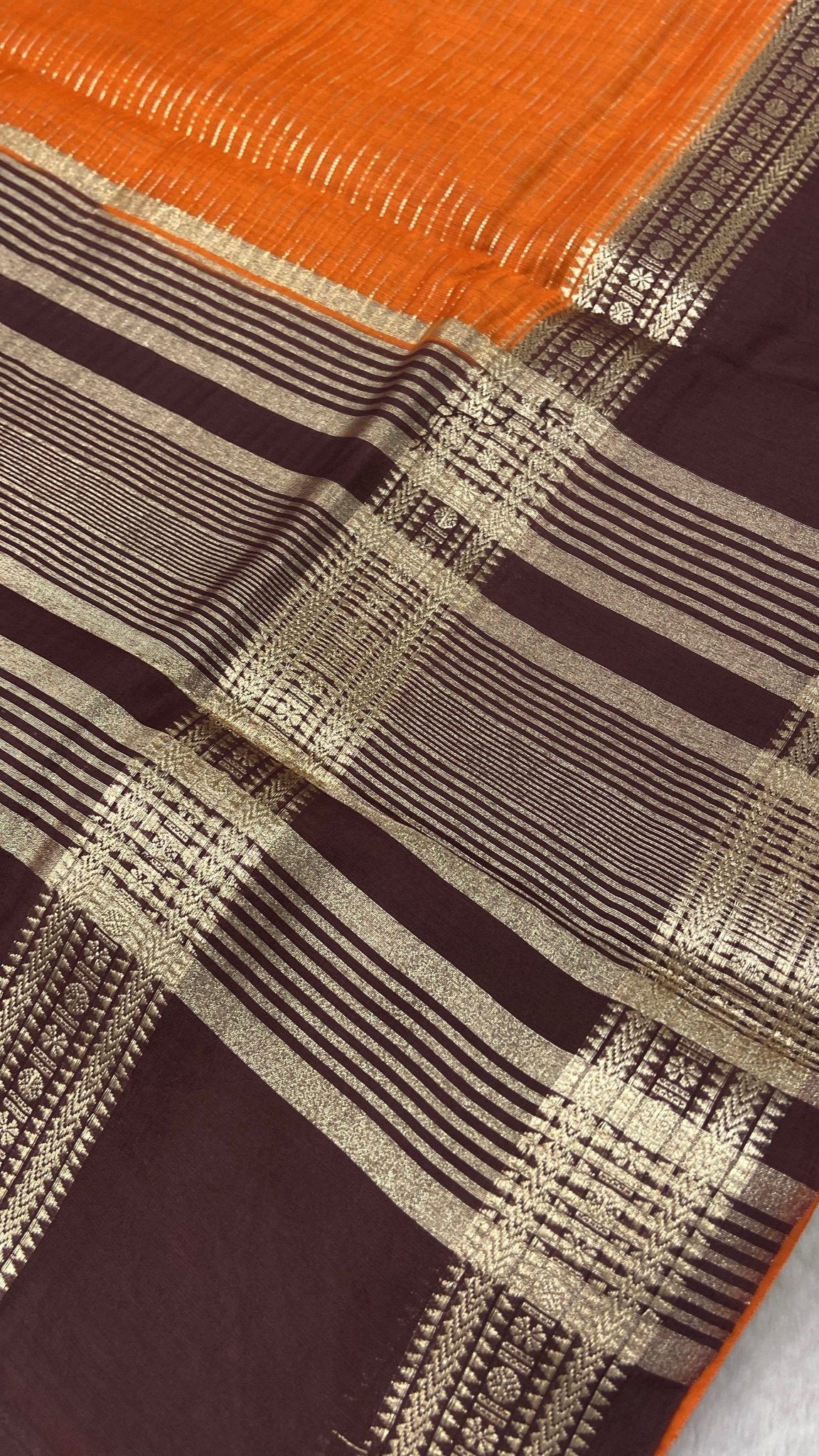Premium Chanderi Silk Saree - Kanjeevaram Silk Mandir