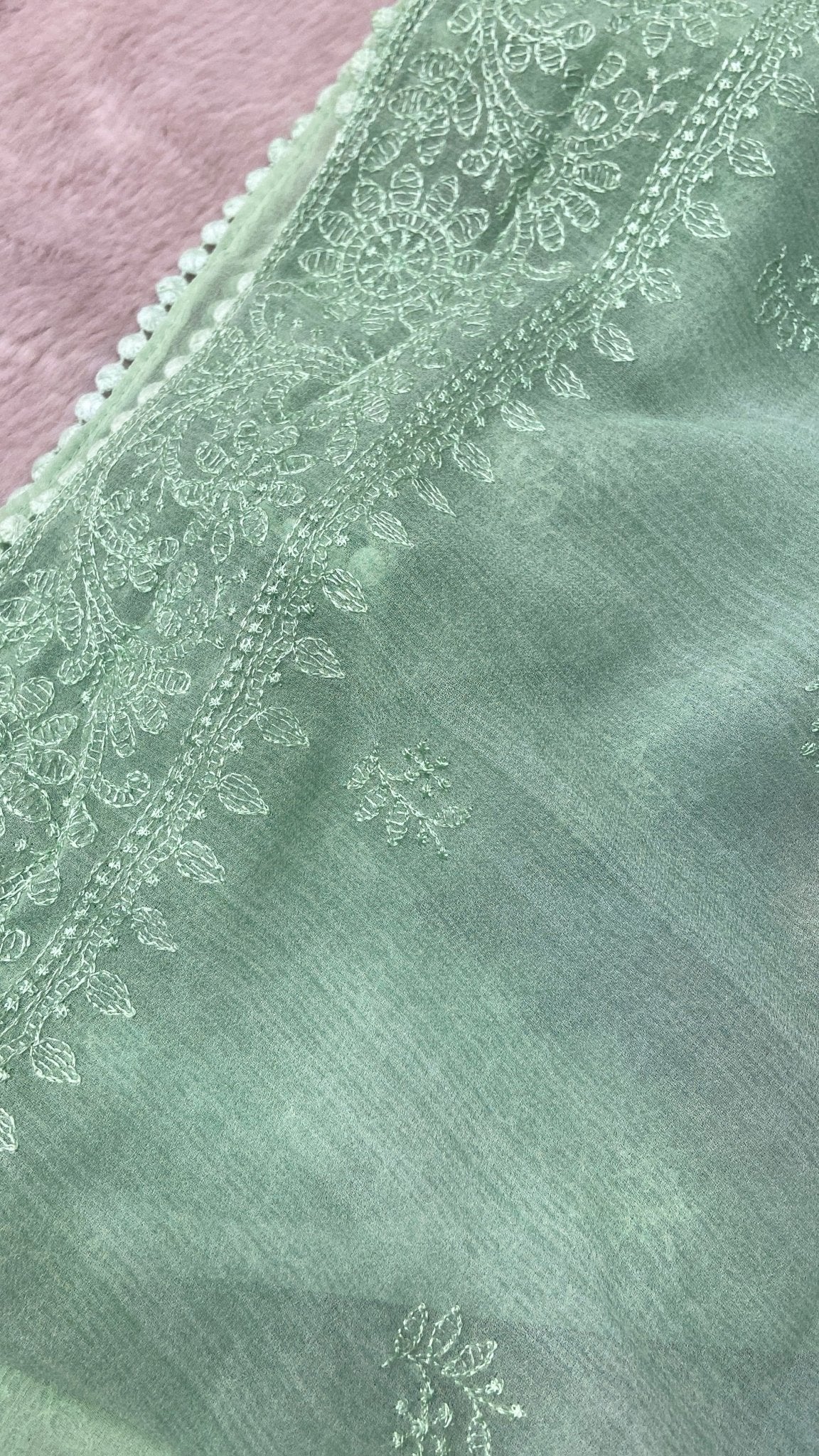Premium Chiffon Digital Print Saree - Kanjeevaram Silk Mandir