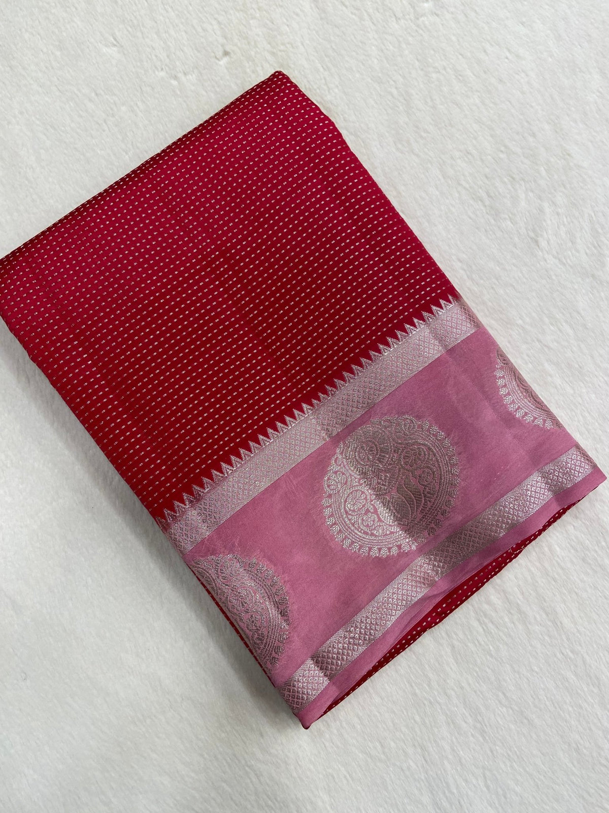 Premium Chiniya Silk Saree - Kanjeevaram Silk Mandir