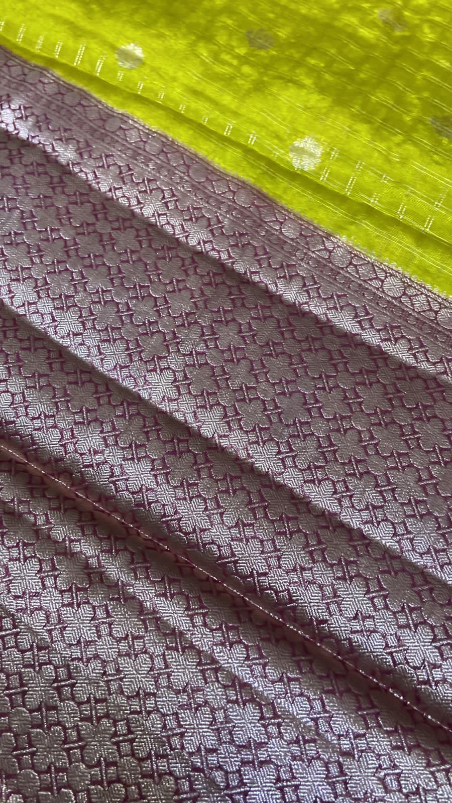 Premium chiniya silk saree - Kanjeevaram Silk Mandir