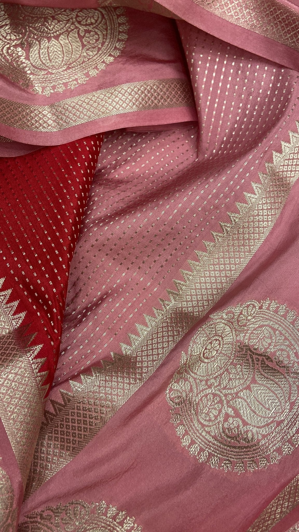 Premium Chiniya Silk Saree - Kanjeevaram Silk Mandir