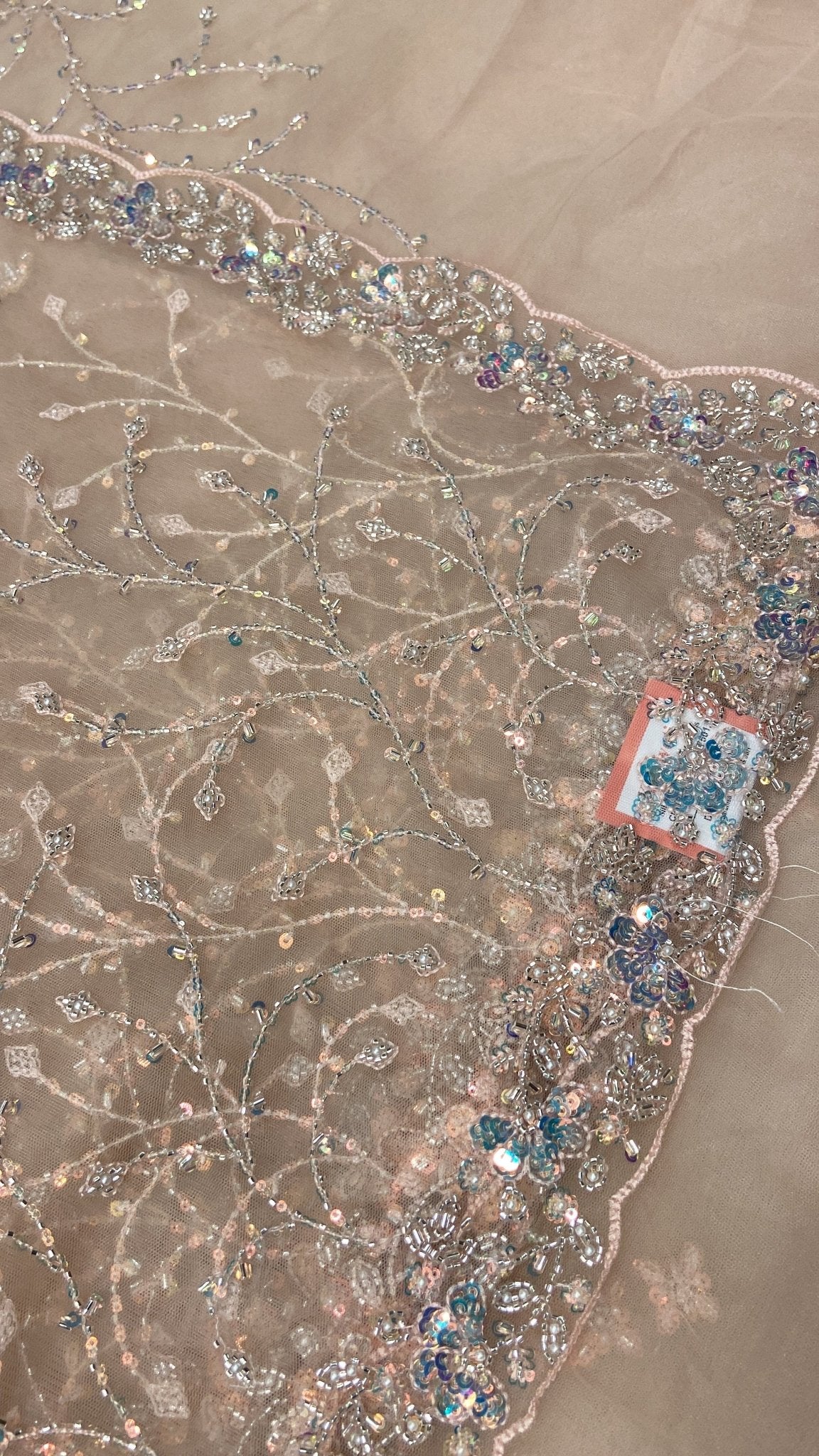 Premium Cocktail Netted Saree ✨ - Kanjeevaram Silk Mandir