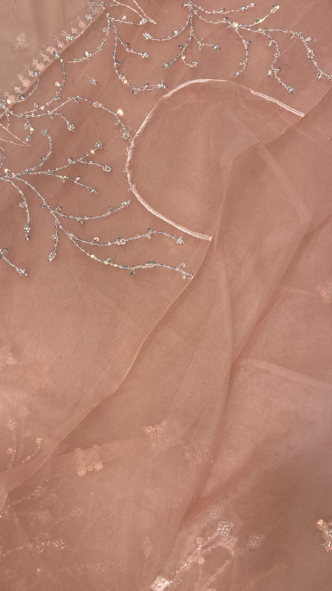 Premium Cocktail Netted Saree💥 - Kanjeevaram Silk Mandir