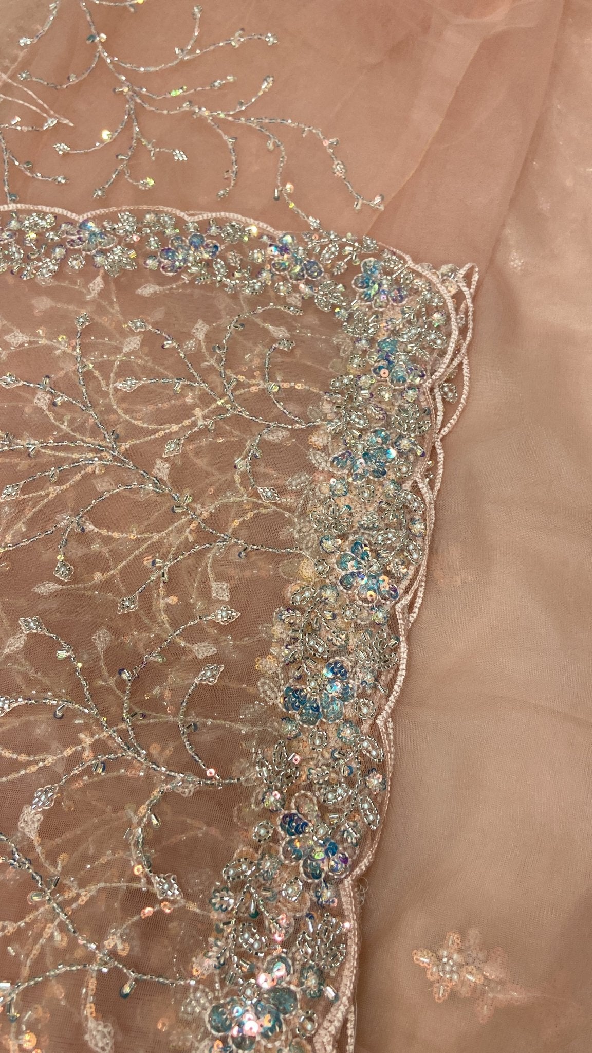 Premium Cocktail Netted Saree💥 - Kanjeevaram Silk Mandir
