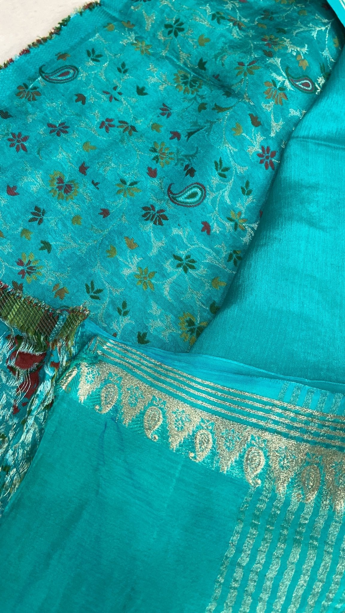 Premium Crepe Mysore Silk Saree - Kanjeevaram Silk Mandir